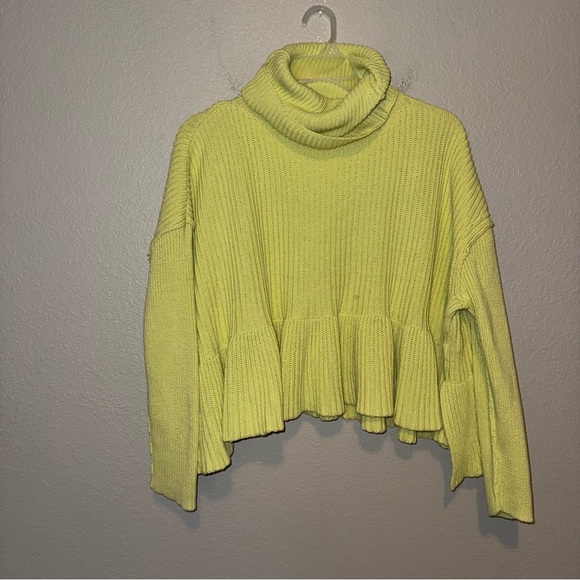 Free People Layer Cake Sweater Turtleneck Oversized Slouchy - Picture 2 of 6